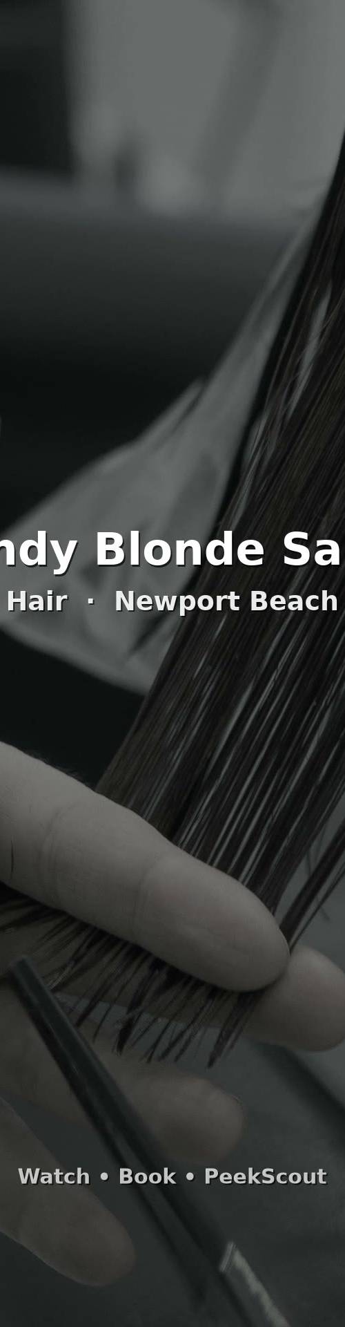 Sandy Blonde Salon — Hair in Newport Beach